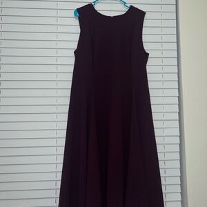 Calvin Klein Burgundy Dress